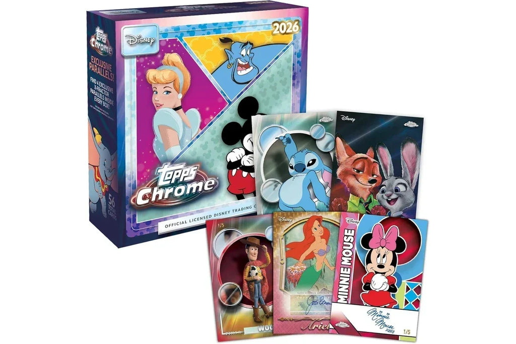 2026 Topps Chrome Disney - Mega Box