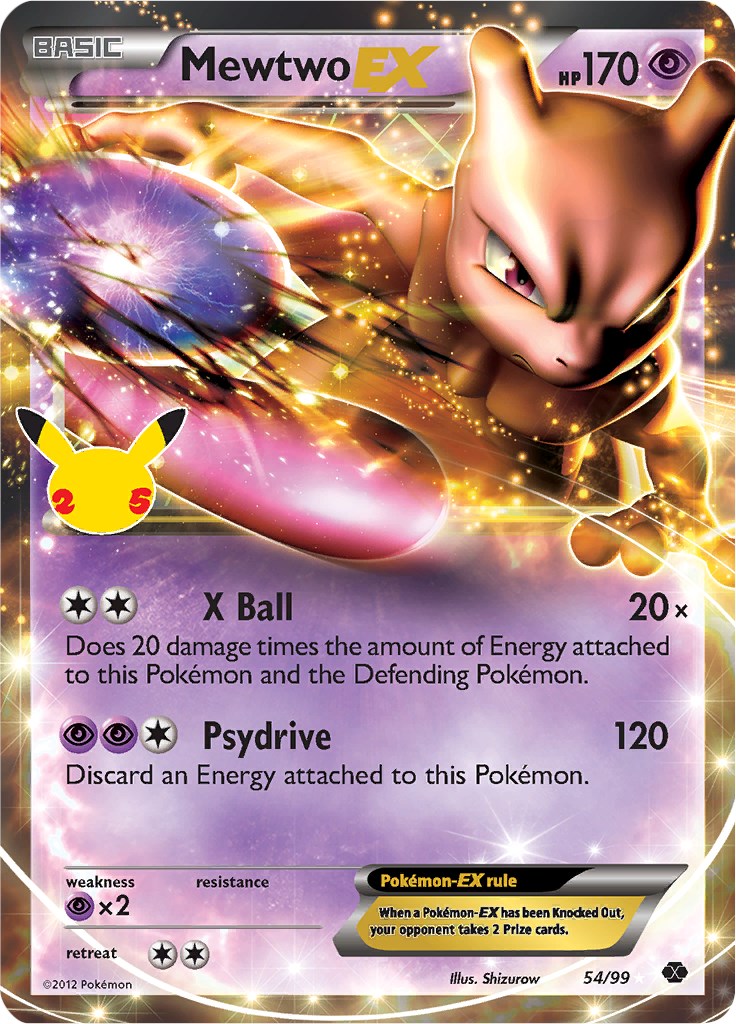 Mewtwo EX [CCC] - Grade 10