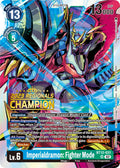 Imperialdramon: Fighter Mode (2023 Regionals Champion) [BT-12 - BT12-031 SR]