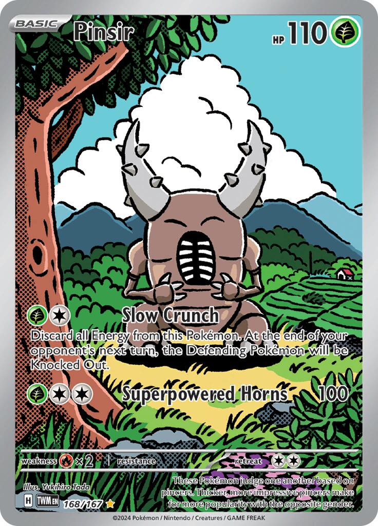 Pinsir - 168/167 [TWM] - Grade 10