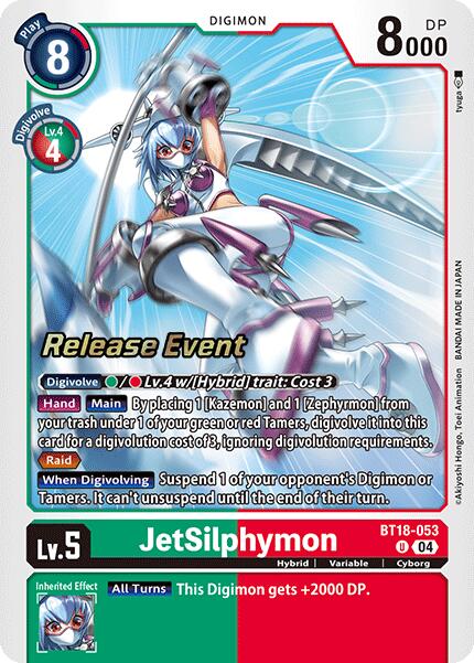 JetSilphymon [BT18-19_PR - BT18-053 U]