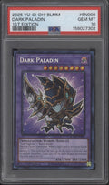 Dark Paladin Yu-Gi-Oh! BLMM 1st Edition #EN008 PSA 10