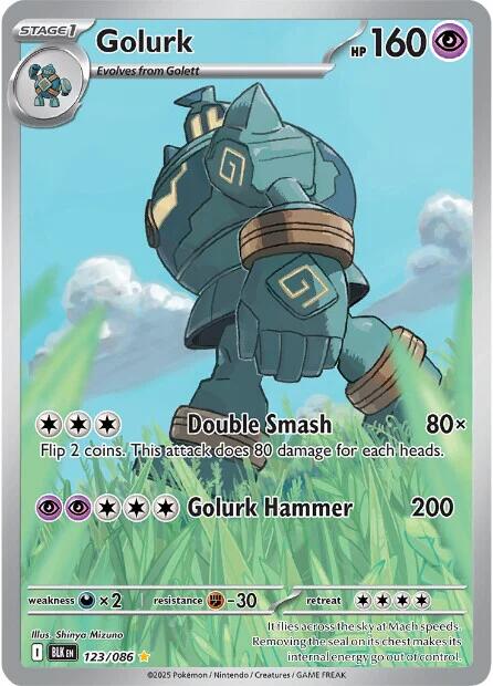 Golurk - 123/086 [BLK] - Grade 10