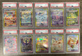 Eeveelution Pokemon Terastal Fest ex Special Art Rare JP PSA 10 Sequential Set