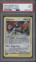 Salamence Pokemon Dragon Cosmos Holo #19 PSA 9