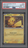 Pikachu Pokemon Temporal Forces Pokemon Day 2026 Collection #051 PSA 10