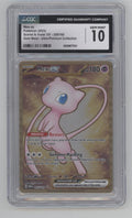 Mew ex Pokemon 151 Gold Metal Ultra Premium Collection #205 CGC 10