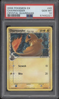 Charmander Pokemon Crystal Guardians #49 PSA 10 #1