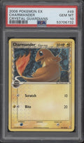 Charmander Pokemon Crystal Guardians #49 PSA 10 #2