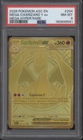 Mega Charizard Y ex Pokemon Ascended Heroes Mega Hyper Rare #294 PSA 8