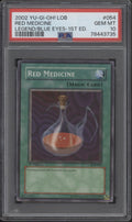 Red Medicine Yu-Gi-Oh! LOB 1st Edition #054 PSA 10