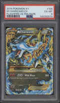 M Charizard ex Pokemon Flashfire Ultra Rare #108 PSA 6