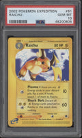 Raichu Pokemon Expedition #61 PSA 10