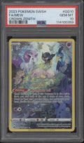 Mew Pokemon Crown Zenith Full Art #GG10 PSA 10
