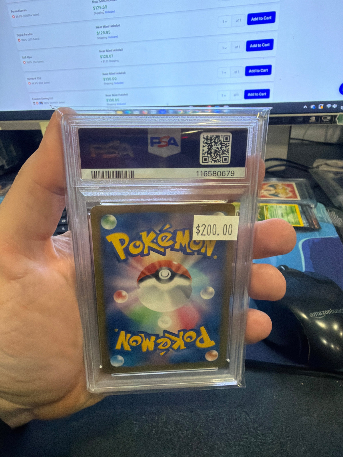 PSA 9: Gengar EX - Phantom Gate - Japanese