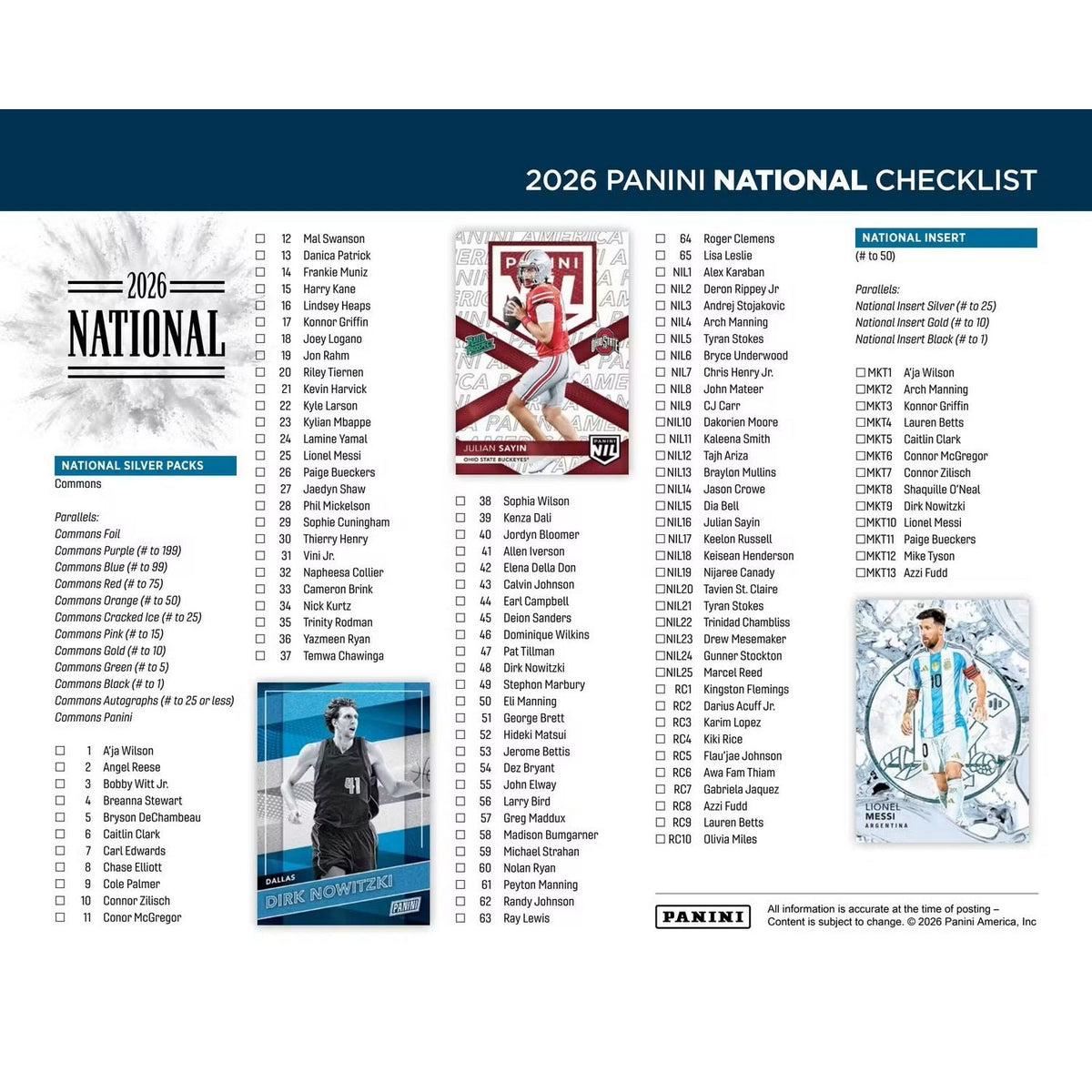 2026 Panini National VIP Exclusive Sealed Box (Gold Packs & Gem Box)