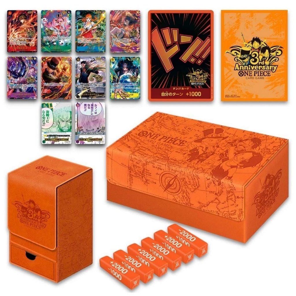 One Piece TCG: Japanese 3rd Anniversary Set