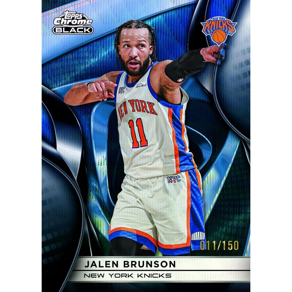 2025-26 Topps Chrome Black Basketball Hobby Box