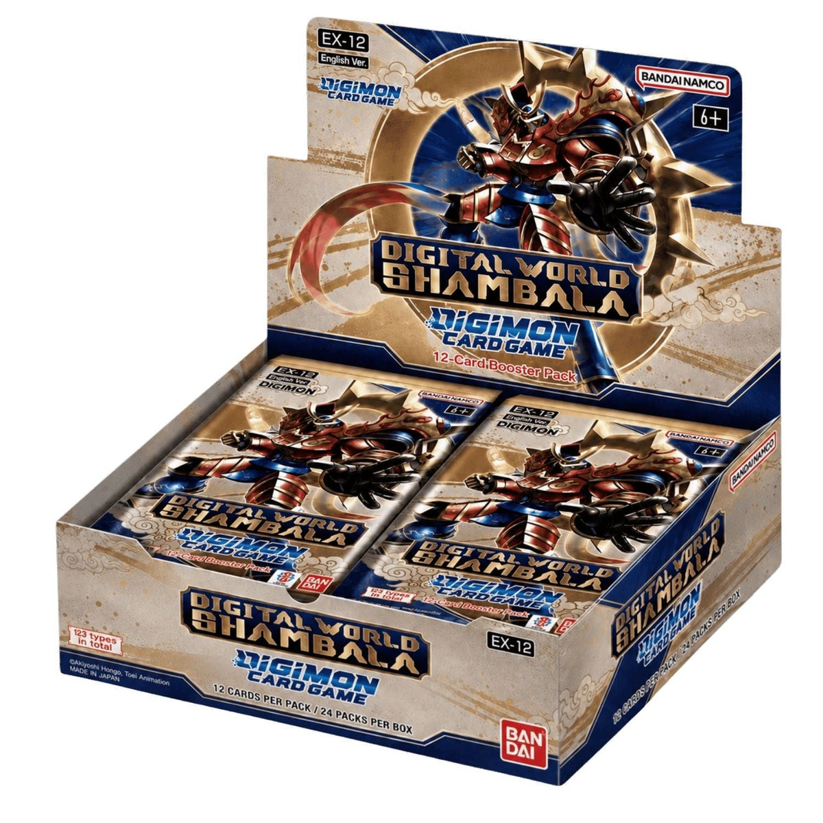 Digimon Card Game: Digital World Shambala Booster Box (EX-12)