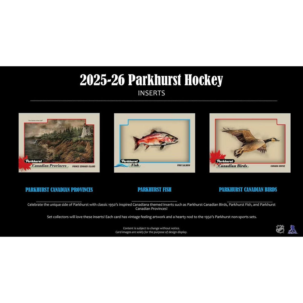 2025-26 Upper Deck Parkhurst Hockey Hobby Box *Contact Us To Order*
