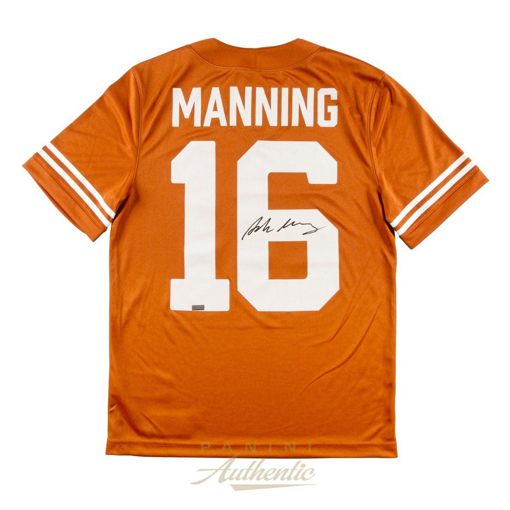 Arch Manning Autographed Nike University of Texas Orange Replica Jersey
