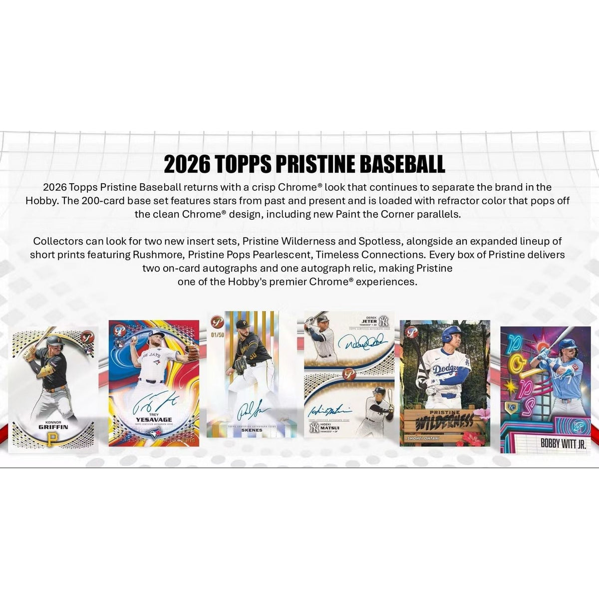 2026 Topps Pristine Baseball Hobby Box