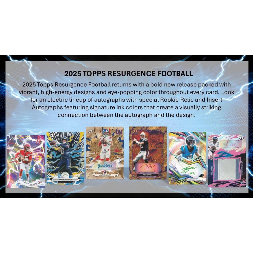 2025 Topps Resurgence Football Breaker's Delight Box