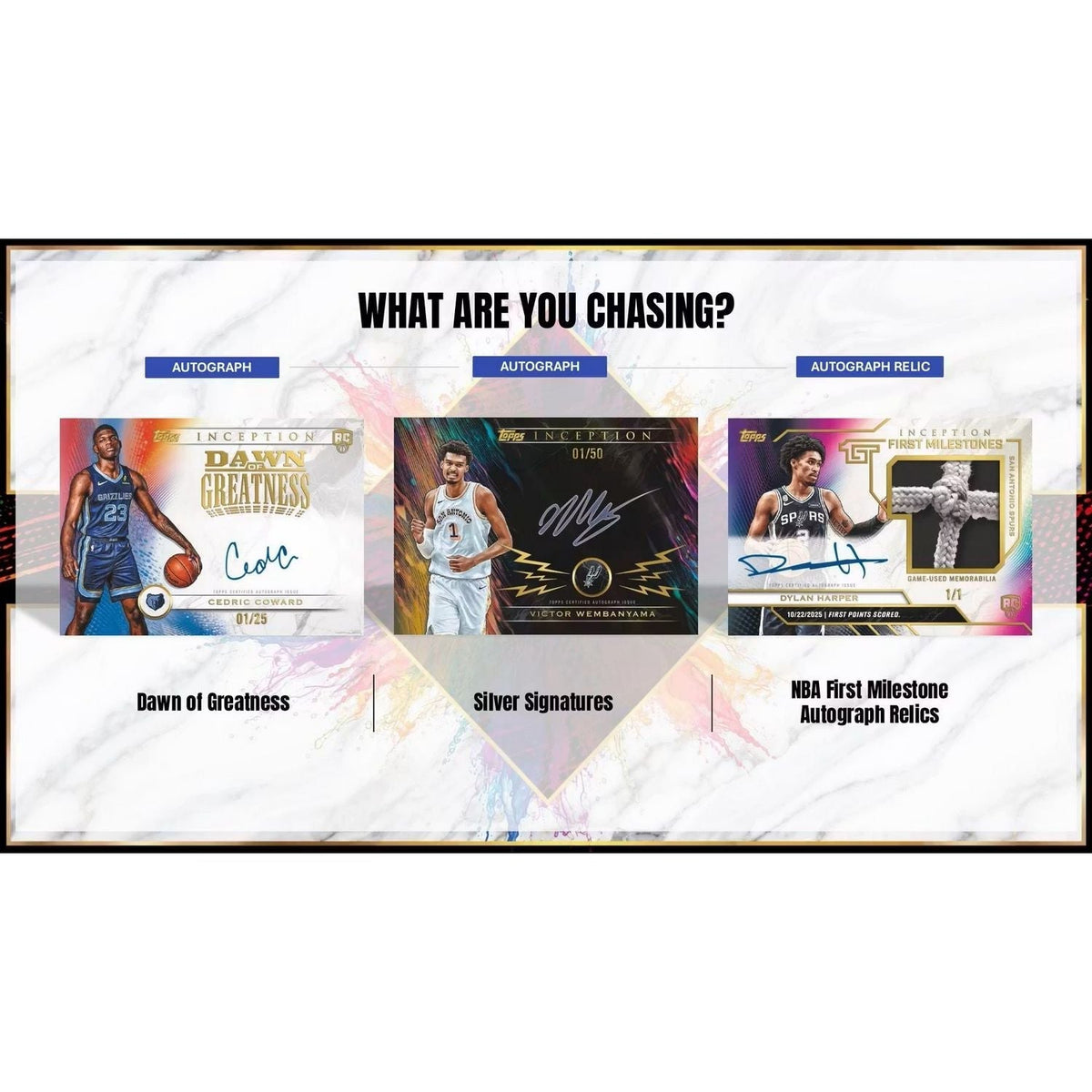 2025-26 Topps Inception Basketball Hobby Box