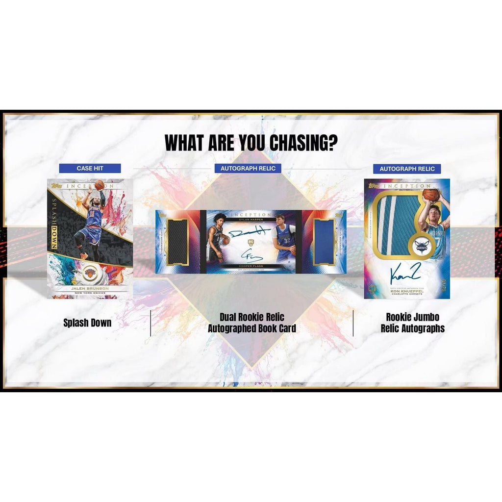 2025-26 Topps Inception Basketball Hobby Box