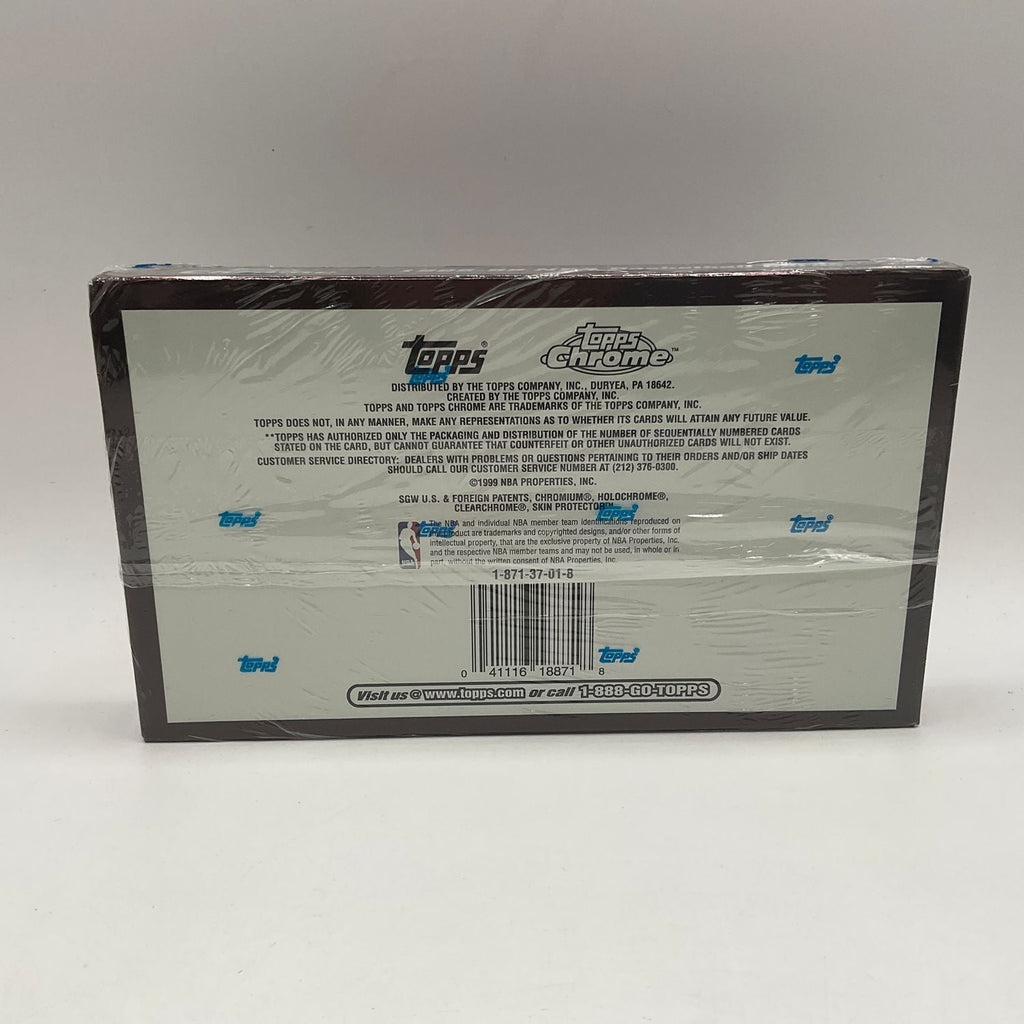 1998-99 Topps Chrome Basketball Hobby Box