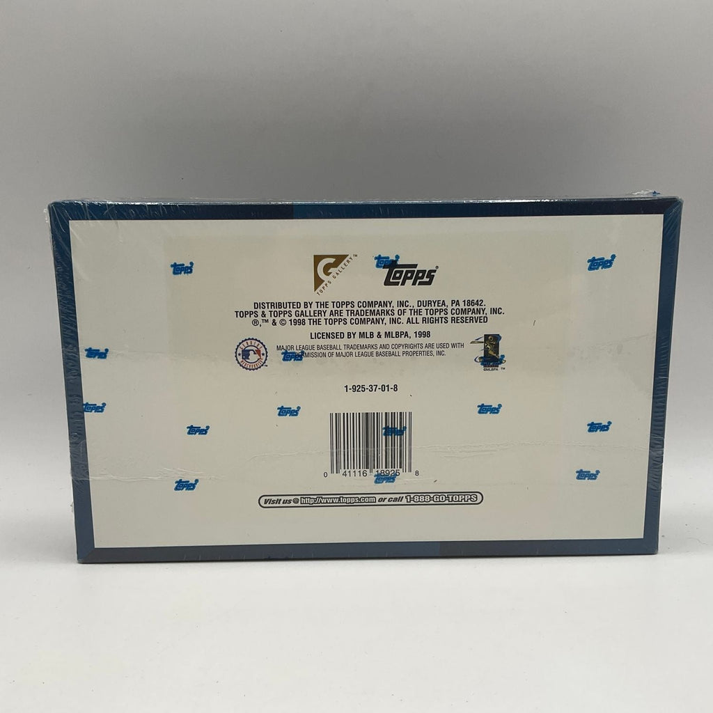 1998 Topps Gallery Baseball Hobby Box
