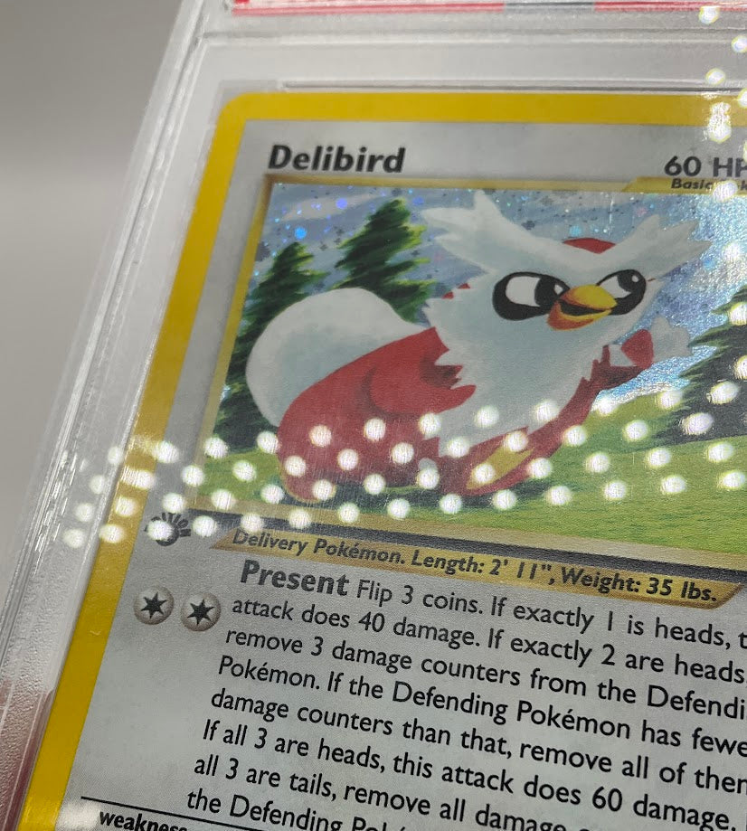 Delibird Pokemon Neo Revelation Holo 1st Edition #5 PSA 7