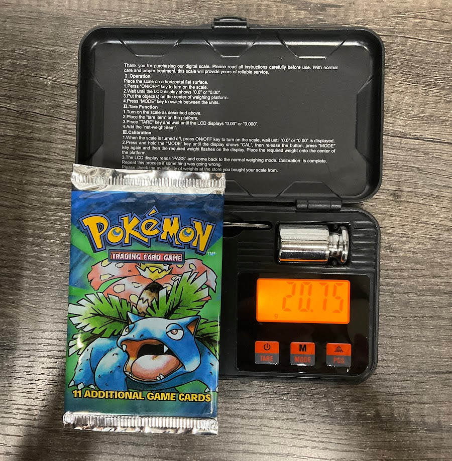 Pokemon Base Set Unlimited Venusaur Booster Pack 20.75G