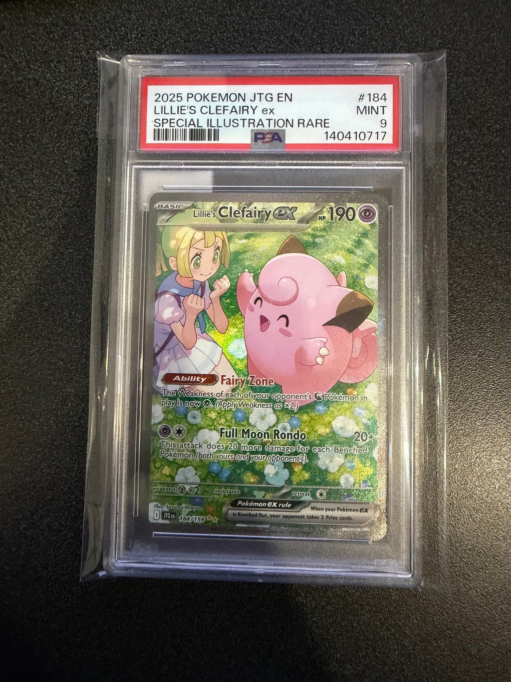 Pokemon: PSA 9 Lillie's Clefairy ex (SIR) - Journey Together