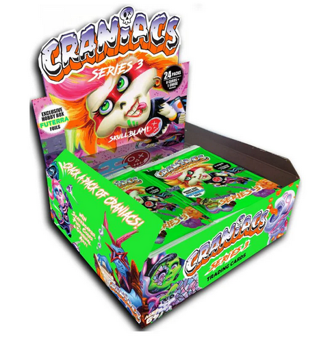 Craniacs Trading Cards Series 3: Skullblam! Hobby Box