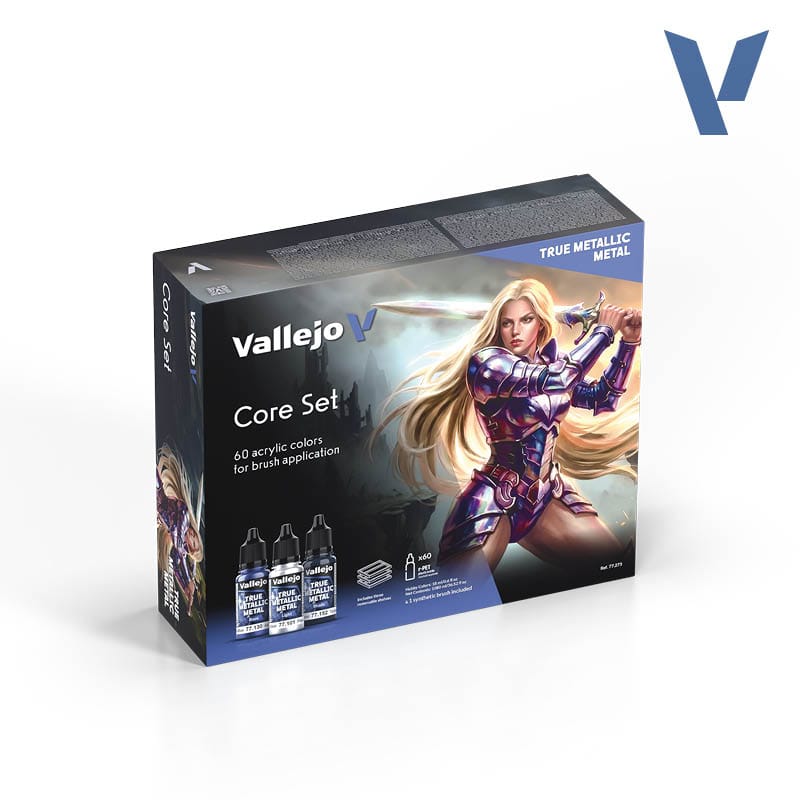 Vallejo: True Metallic Metal - Core Set (Pre-Order)