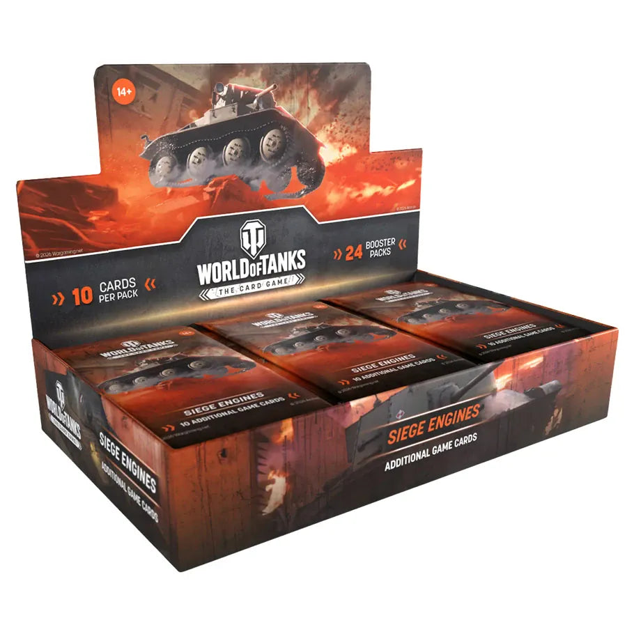 World of Tanks TCG: Siege Engines - Booster Display (Pre-Order)