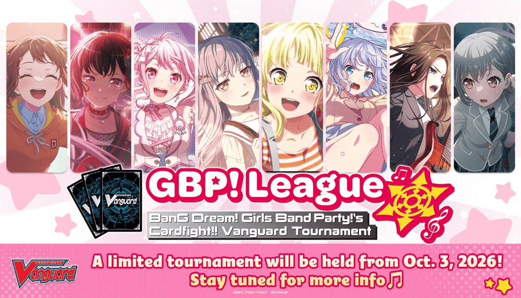 Vanguard DZ-TBP01 BanG Dream! Girls Band Party! - Title Booster Box