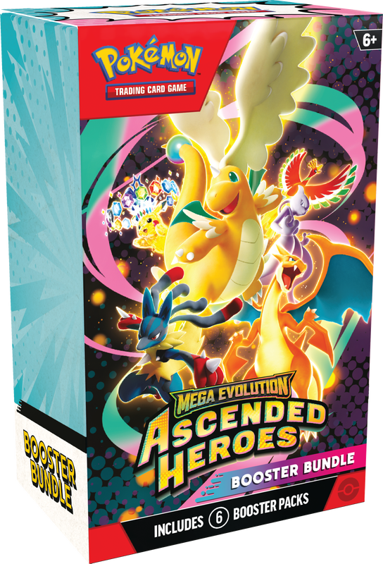 Pokemon Mega Evolution: Ascended Heroes Booster Bundle (Limit 2 Per Person)