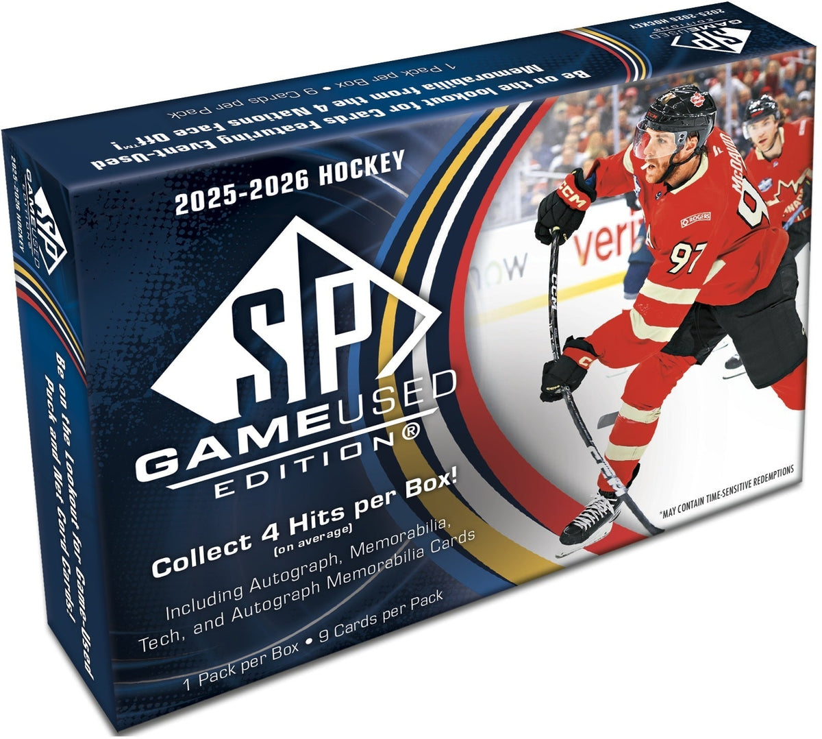 2025-26 Upper Deck SP Game Used Edition Hockey Hobby Box (Canada Only)