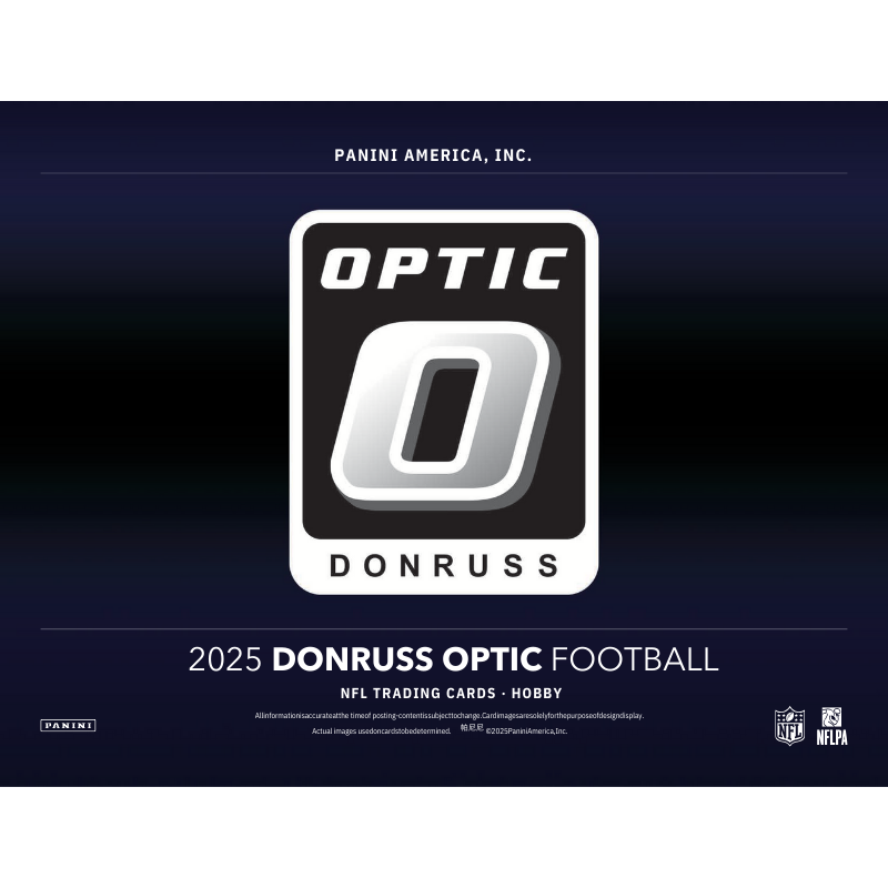 2025 Panini Donruss Optic Football Hobby 12 Box Case