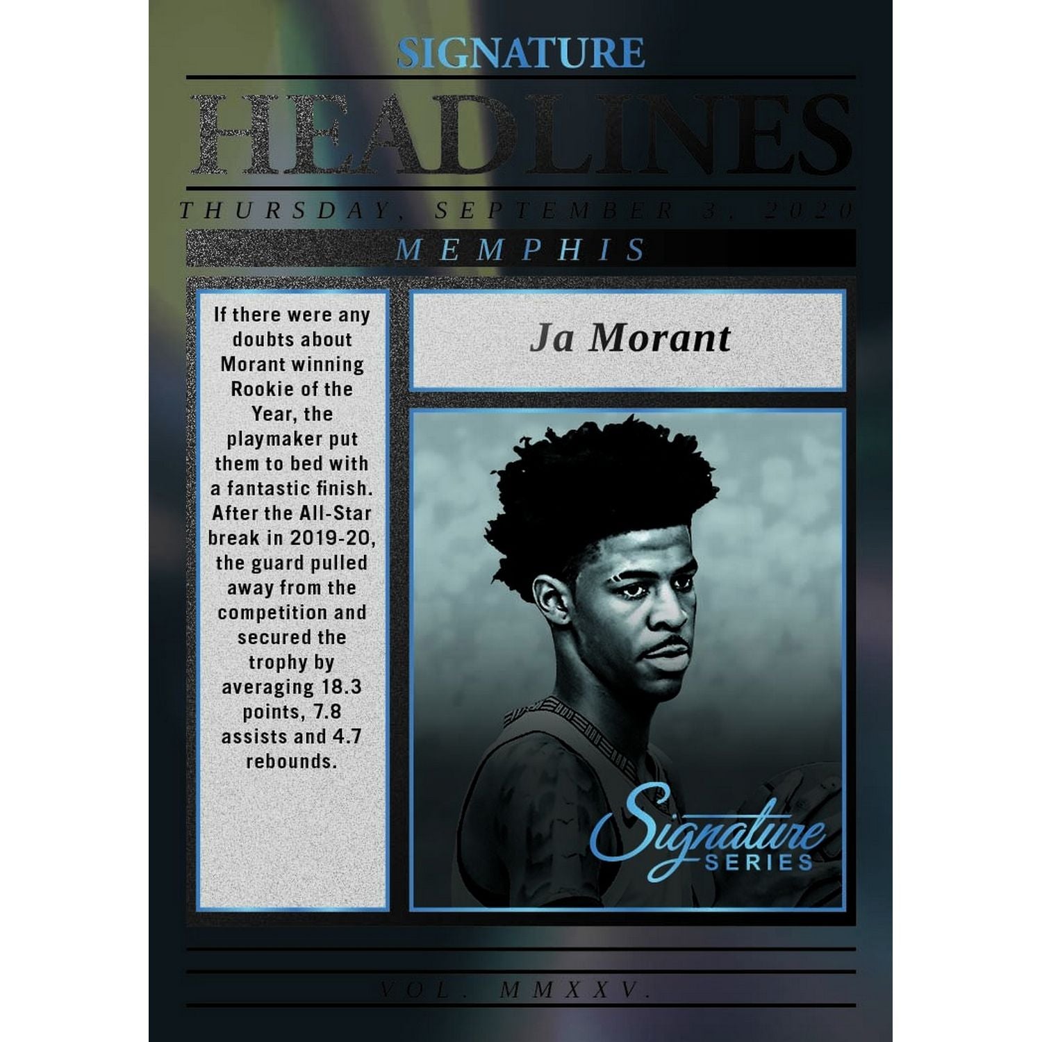 2025-26 Panini Donruss Signature Series Basketball Hobby Box